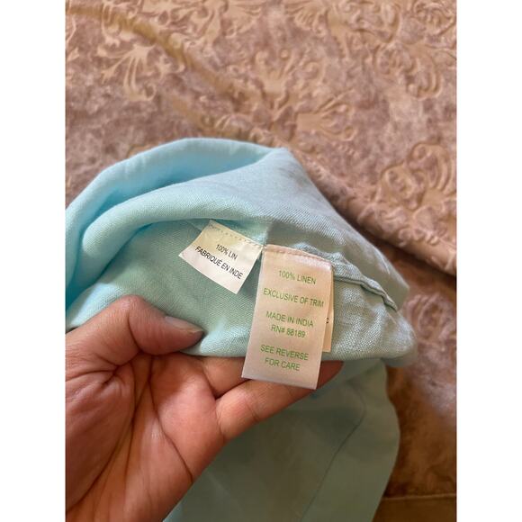 Lilly Pulitzer Boca Grande 100% Linen Tunic Dress and‎ xsmall - Picture 5 of 7